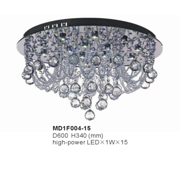 Modern Flat Low Voltage Crystal Ceiling Lights- Chinafactory.com