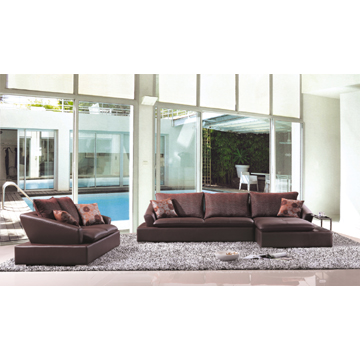 Modern Genuine Leather Sofa Set - Chinafactory.com