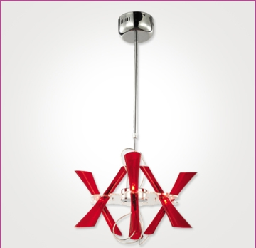 Modern Red Glass Pendant Light - Chinafactory.com