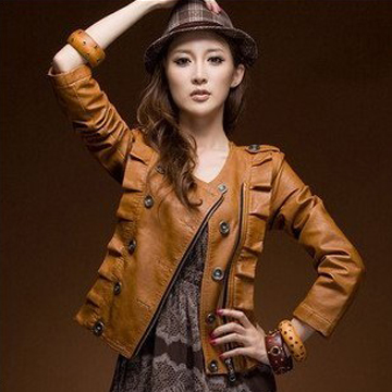 Motorcycle PU Jacket for Women - Chinafactory.com