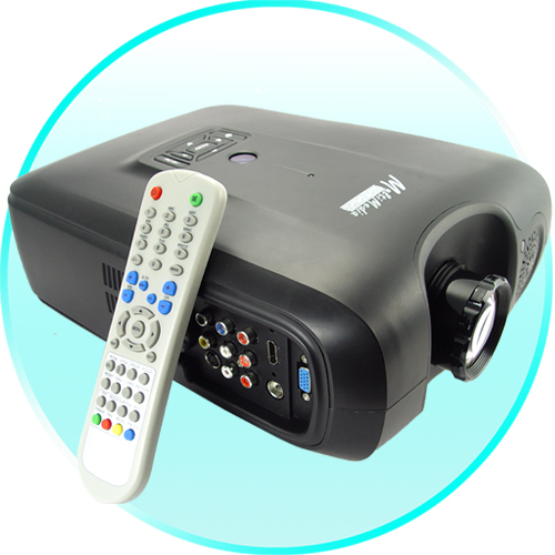 Multimedia LCD Projector with HDMI and DVB-T