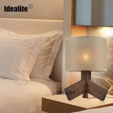 NEW Design LED Wooden Table Lamp - Chinafactory.com