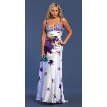 New Style Beauty Printed Evening Dress - Chinafactory.com New Style Beauty Printed Evening Dress - Chinafactory.com