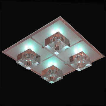 Nice LED Ceiling Light, G4*4 + led 4*RGB - Chinafactory.com
