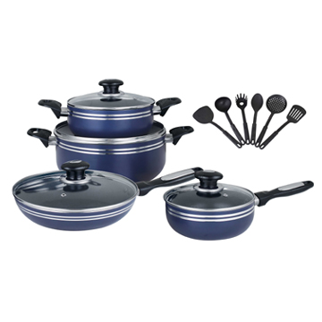 Non Stick Press Cookware Set - Manufacturer Chinafactory.com Non Stick Press Cookware Set - Manufacturer Chinafactory.com