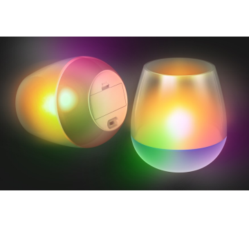 Novel and Colorful RGB LED Candle Lamp - Chinafactory.com
