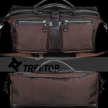 Nylon & Real Leather Travel Bag - Chinafactory.com Nylon & Real Leather Travel Bag - Chinafactory.com