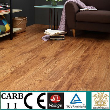 Oak wood grain Registered emobossed Laminate Flooring
