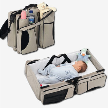 Outdoor foldable crib for baby
