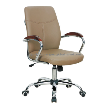 PU Leather High Back Office Chair with Chrome arms and base PU Leather High Back Office Chair with Chrome arms and base