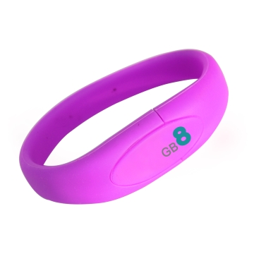 PVC Wrist Band USB Drive - Manufacturer Chinafactory.com