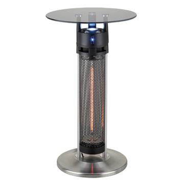 Patio Heater with Bar Table & LED Light - Chinafactory.com