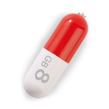 Pill Style USB Flash Drive - Manufacturer Chinafactory.com