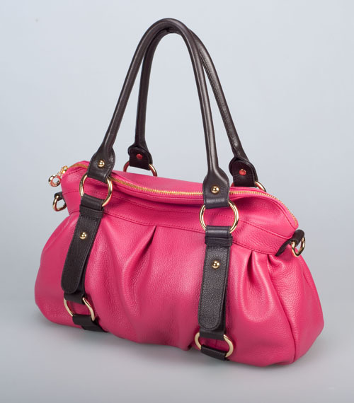 Pink Grain Leather Clutch Bag - Manufacturer Chinafactory.com