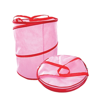 Pink Pop Up Laundry Basket - Manufacturer Chinafactory.com