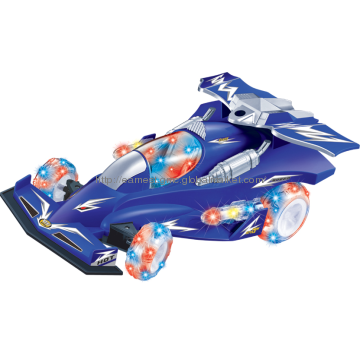 Plastic 5 channels radio controlled car with light for kid Plastic 5 channels radio controlled car with light for kid