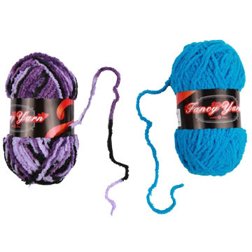 Polyester Fancy Yarn for Hand Knitting