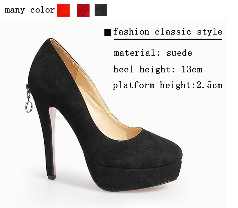 Popular Black Classic Women Shoe - Manufacturer Chinafactory.com
