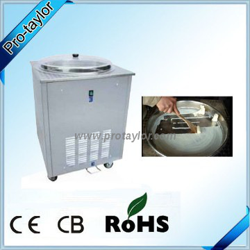 Popular,Rolled fry ice cream making machine
