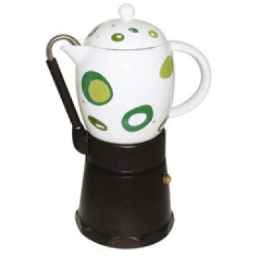 Porcelain Top Aluminium Bottom Coffee Maker - Chinafactory.com Porcelain Top Aluminium Bottom Coffee Maker - Chinafactory.com