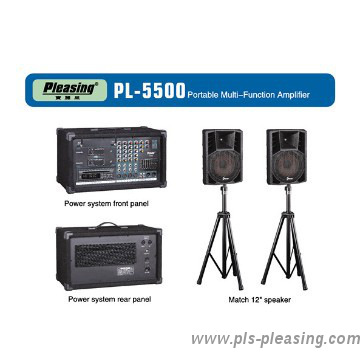 Portable Amplifier amplifier PA Speaker audio amplifier PL-5500