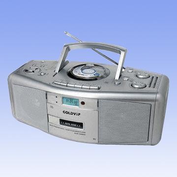 Portable DVD Boom Box with LCD Display - Chinafactory.com