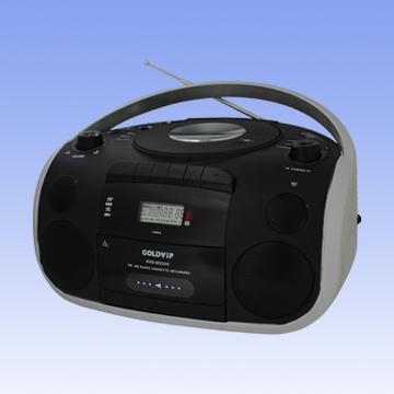 Portable DVD Player with Radio, Cassette, USB - Chinafactory.com
