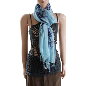 Print Flower Scarf - Manufacturer Chinafactory.com Print Flower Scarf - Manufacturer Chinafactory.com