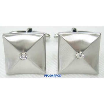 Pyramid Shining Cufflinks - Manufacturer Chinafactory.com