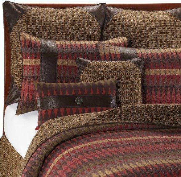 Quilted and Printed/Embroidery Comforter Set - Chinafactory.com