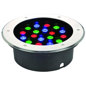 RBG Color High Power LED Underground Light - Chinafactory.com