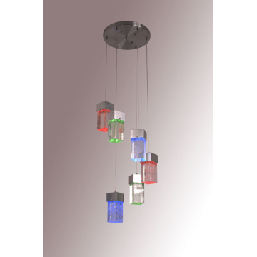 Rainbow RGB led pendant lights - Manufacturer Chinafactory.com