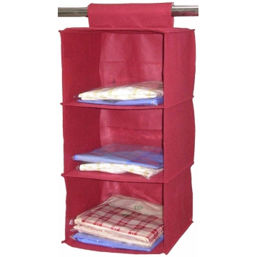 Red Fabric Non Woven Home Storage - Chinafactory.com