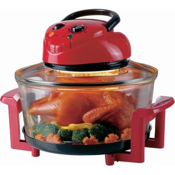 Red Multi-functional 12L Halogen Oven - Chinafactory.com