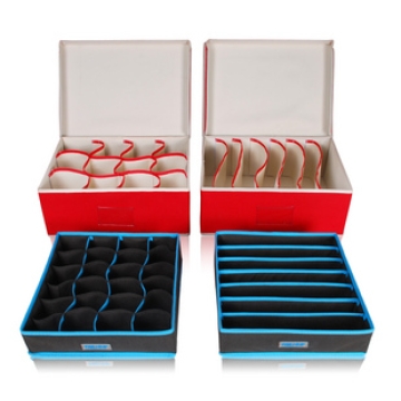 Red Non Woven Sundries Storage Box - Chinafactory.com