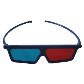 Red and Blue 3D Glasses with ABS Frame and Large Frame Red and Blue 3D Glasses with ABS Frame and Large Frame