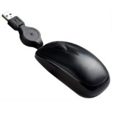 Retractable Cable USB Optical Mouse - Chinafactory.com