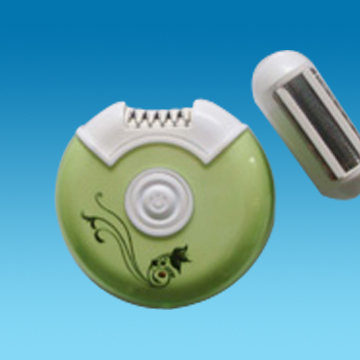 Round Rechargeable Lady Epilator - Chinafactory.com