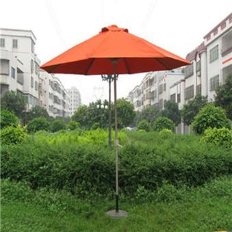 Round pulley parasol