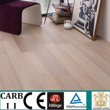 Russian oak brushed engineered flooring/European Style