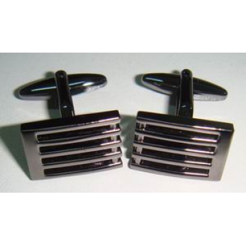 Shining Gun & Shining Rhodium Cufflinks - Chinafactory.com