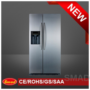 Side by side Compressor refrigerator with water dispenser