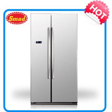 Side by side refrigerator with icemaker,water dispenser&mini bar