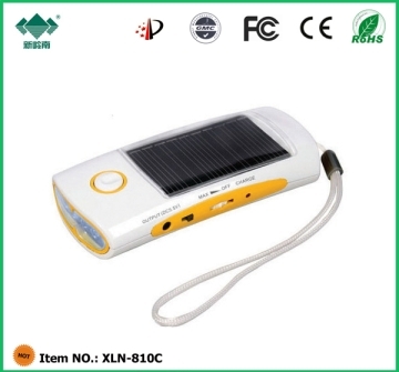 Solar Flashlight and Cellphone Charger - Chinafactory.com