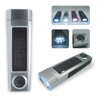 Solar Flashlight - Manufacturer Chinafactory.com