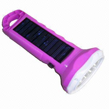 Solar Flashlight - Manufacturer Chinafactory.com
