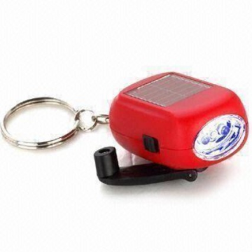 Solar Keychain Flashlight - Manufacturer Chinafactory.com