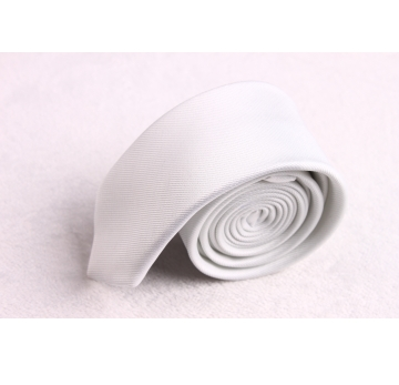 Solid Colour White Necktie - Manufacturer Chinafactory.com