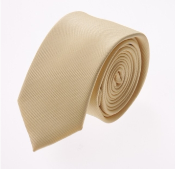 Solid Colour Yellow Necktie - Manufacturer Chinafactory.com