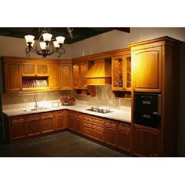 Solid Wood Kitchen Cabinets - Manufacturer Chinafactory.com